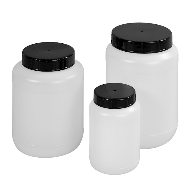 Wide-mouth bottle PE-HD 250 ml